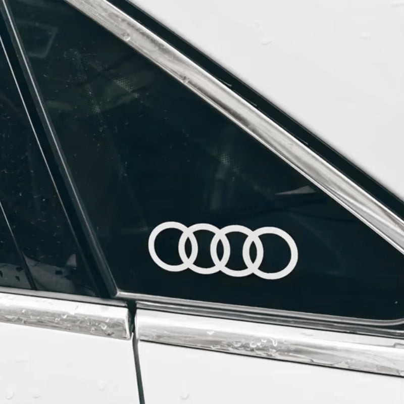 Sticker Audi Anneaux