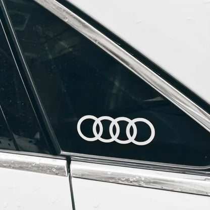 Sticker Audi Anneaux