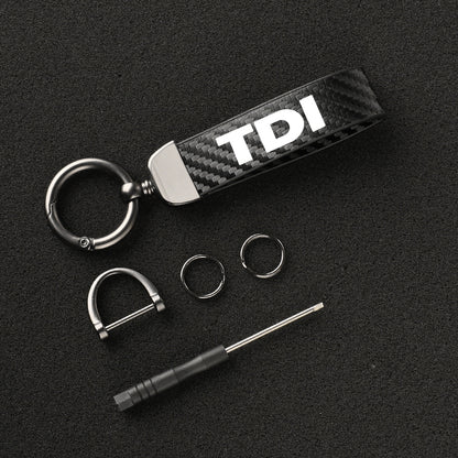 Porte Clé TDI Carbone Style