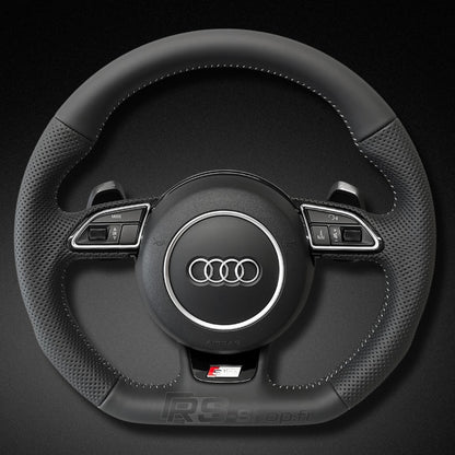 Volant Audi S-line Meplat Cuir / Alcantara