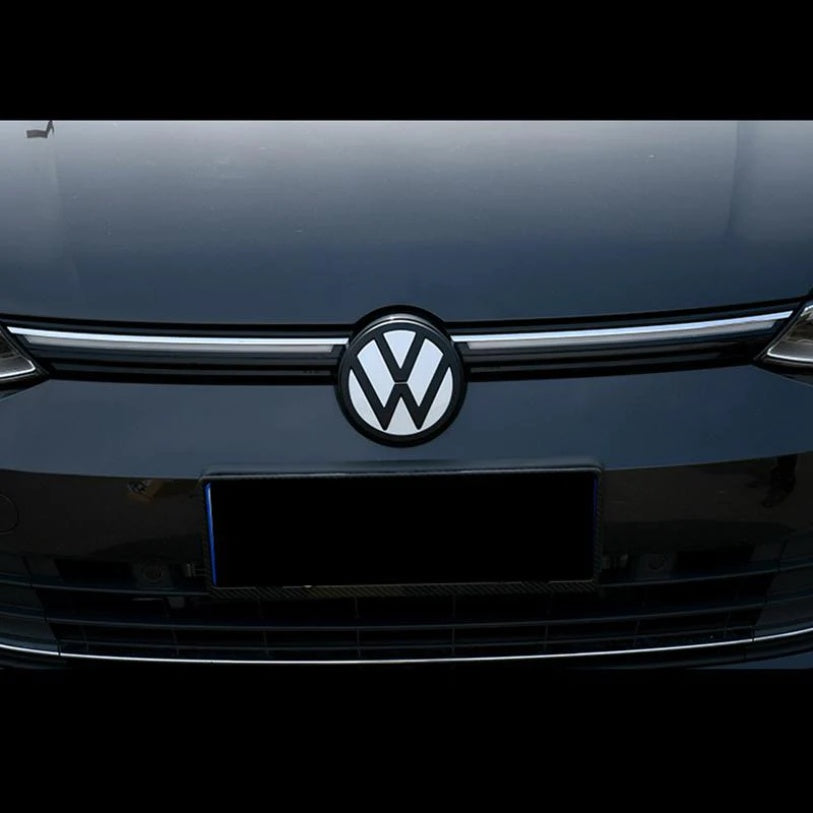 Logo VW Blanc Facelift Golf 6 / 7 / 8