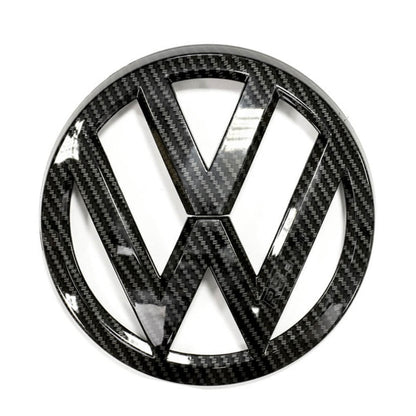 Logo VW Noir Golf 5 / 6 / 7 Relief