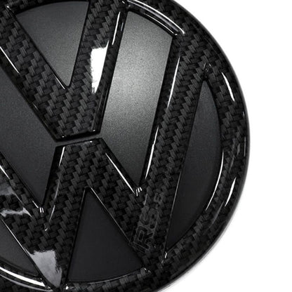 Logo VW Noir Golf 5 / 6 / 7 Relief