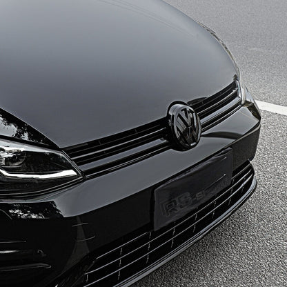 Logo VW Noir Golf 5 / 6 / 7 Relief