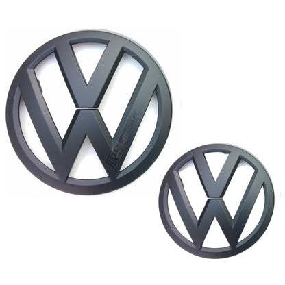 Logo VW Noir 3D Golf 5 / 6 / 7