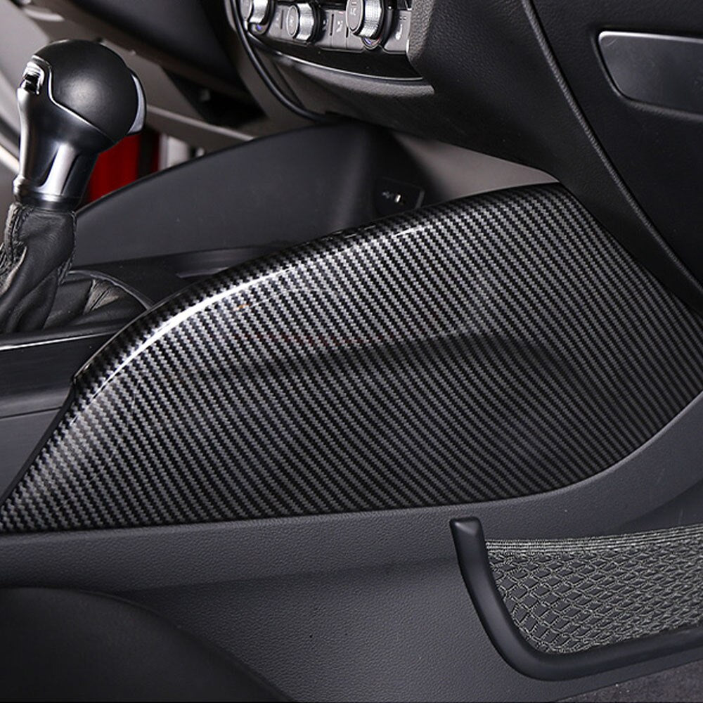 Voiture style Console centrale tableau de bord Stips décoration autocollant  garniture couleur de Fiber de carbone pour Audi A3 8V 2014-2022 S3  accessoires - Historique des prix et avis