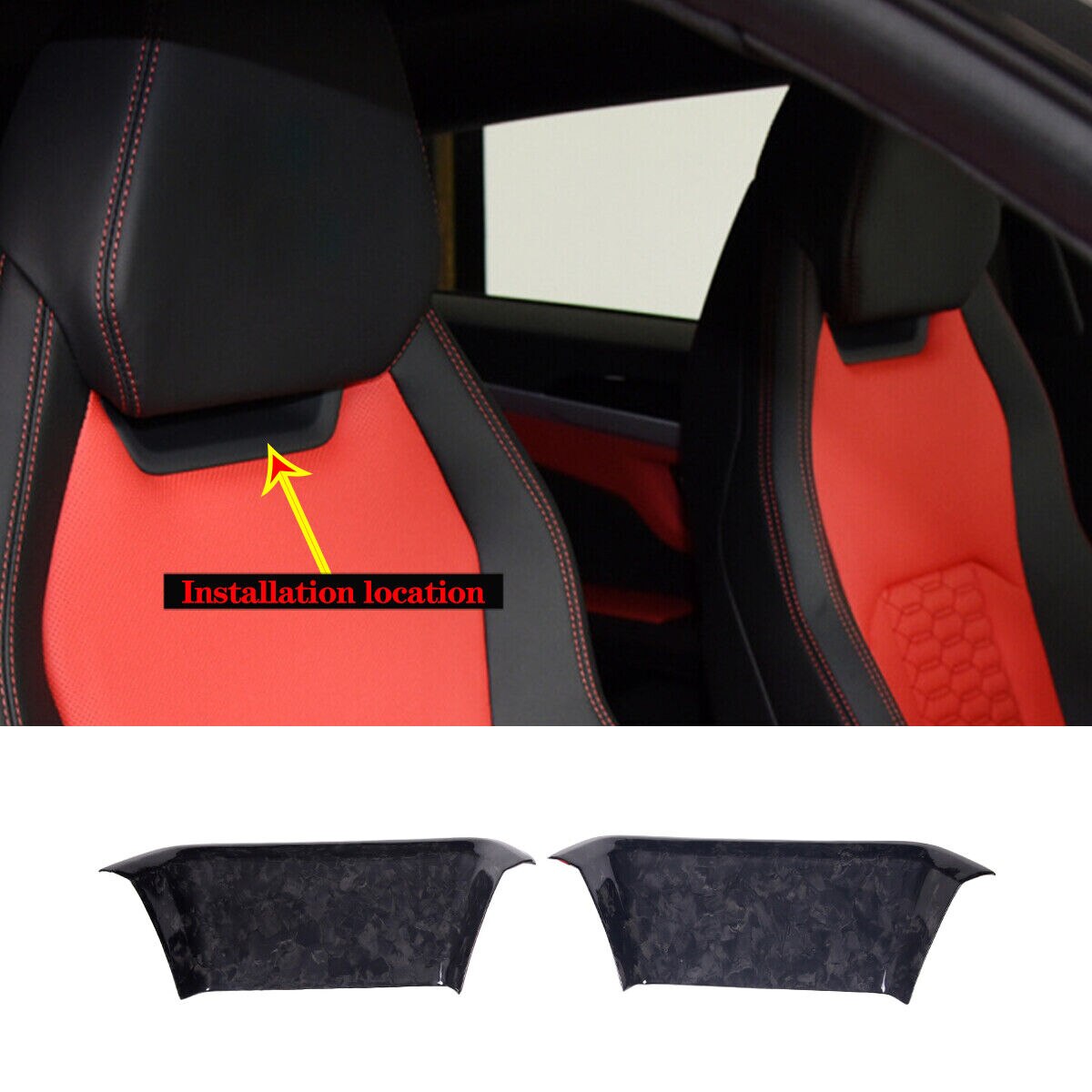 Insert Carbon Forgé Interieur Lamborghini Urus