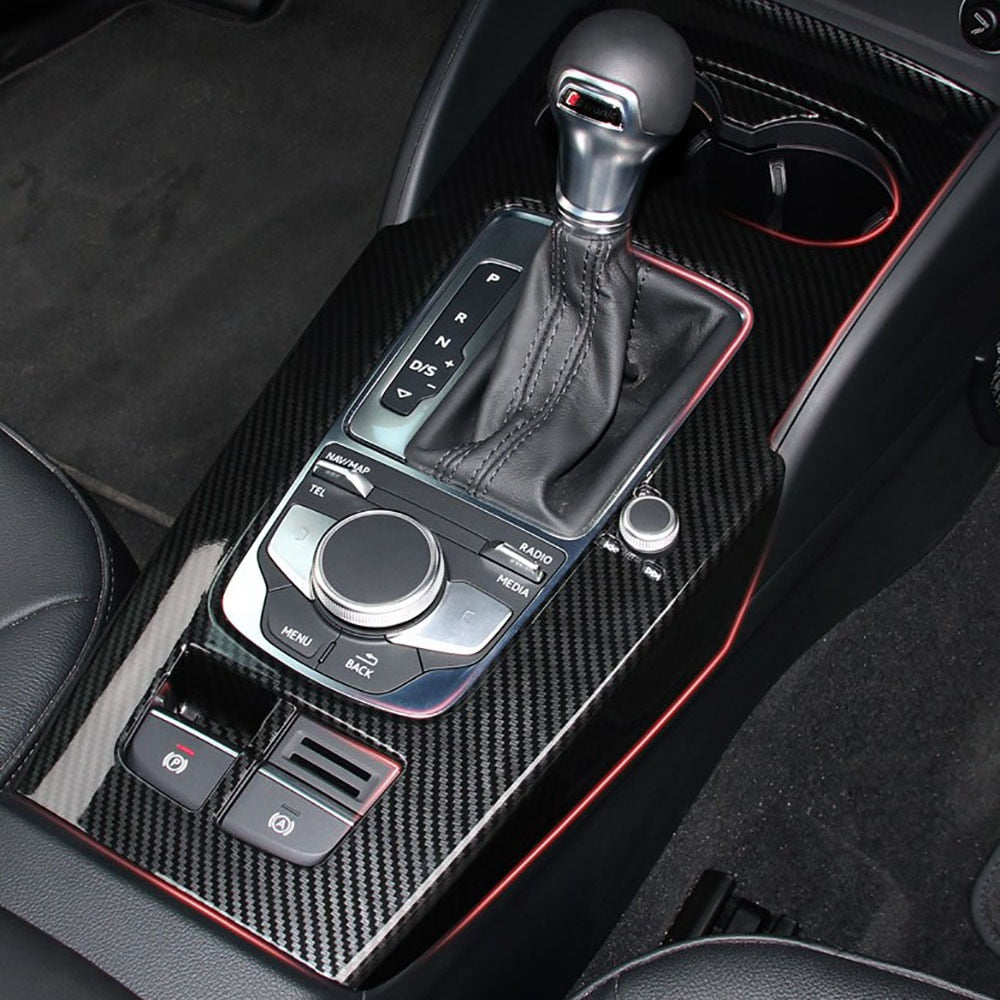 Console Centrale Carbone Style Audi A3/S3/RS3 8V