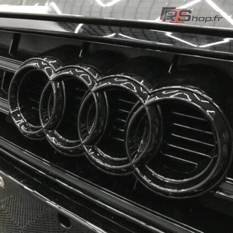 Logo Sigle Audi Noir OOOO