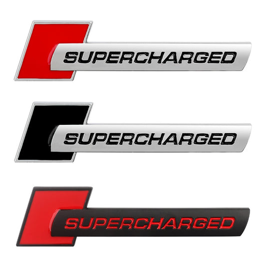 Logo Supercharged Audi