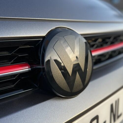 logo vw noir facelift polo